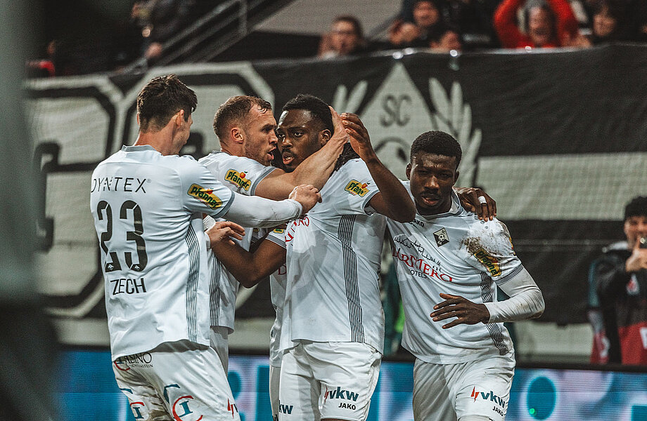 SCRA punktet gegen den SK Rapid