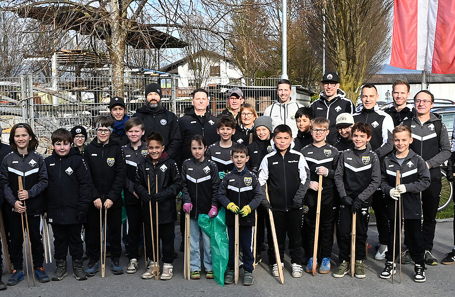 Saubere Umwelt: Der SCRA räumt auf! 