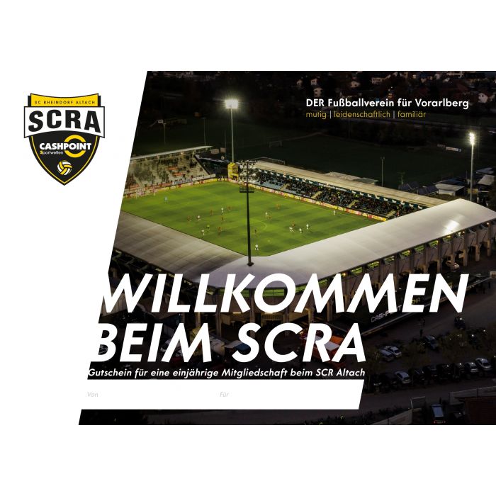 SCRA Mitgliedschaft schenken